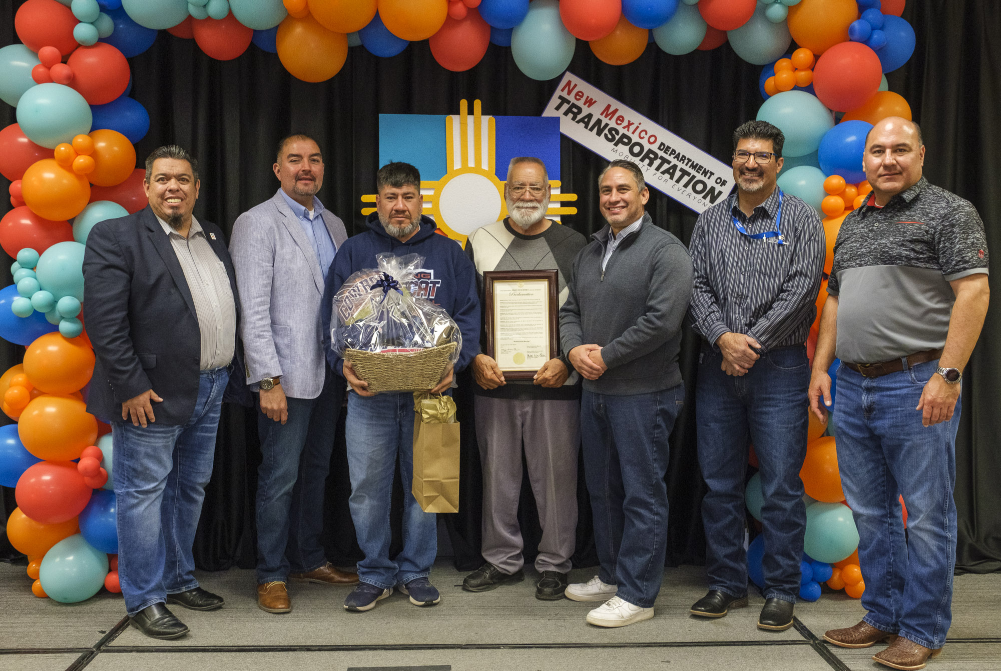 NMDOT Employee Richard Baca Recognized for Over 50 years of Continuous ...